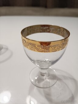 Zlaté poháre - sada 6 ks - 2