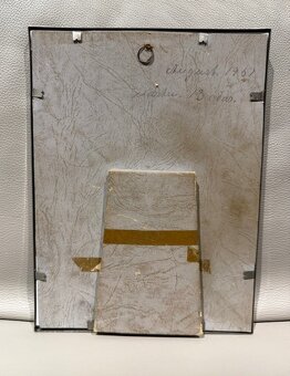 Starý obrázok v ráme - 2