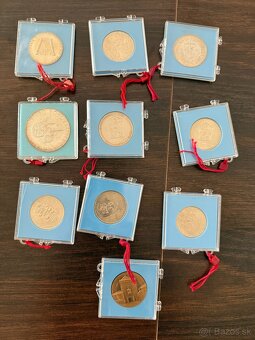 strieborne mince prof - 2