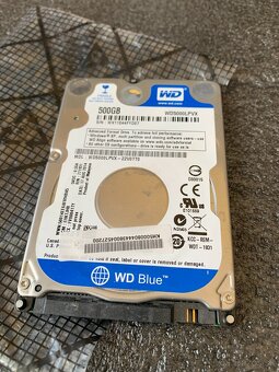 1GB HDD Seagate Barracuda 3.5" + WD 500GB 2.5" - 2