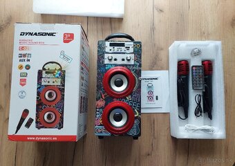 Karaoke Bluetooth Reproduktor DYNASONIC 3rd Generation - 2