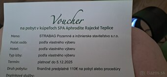 Voucher - Rajecké Teplice - 2