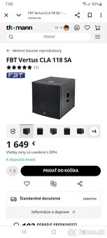 Fbt vertus v záruke 1,5 roka - 2