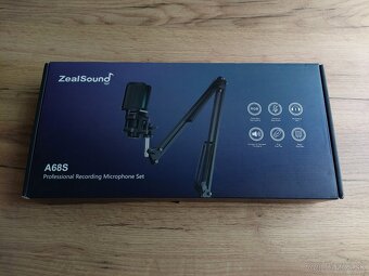 Herní mikrofon ZealSound RGB BKD-11Pro/A68 - 2