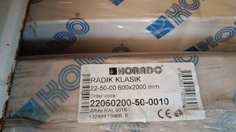 ZĽAVA 50% Korado Radik Klasik 22 600 x 1800 a 600 x 2000 - 2