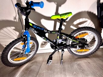🚲 Detský bicykel Ghost Powerkid 16 – TOP stav + kolieska + - 2