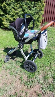 KinderKraft VEO 3v1 šedá + zimný fusak zadarmo - 2
