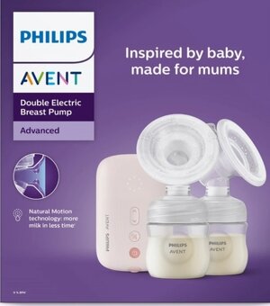 Philips AVENT Odsávačka materského mlieka elektrická DUO SCF - 2