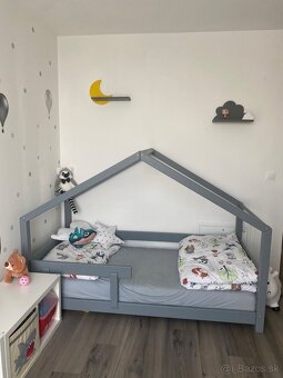 Domčeková posteľ Benlemi s matracom - 2