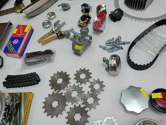 BABETTA 207,210,JAWA PIONIER 50 SÚČIASTKY NÁHRADNÉ DIELY - 2