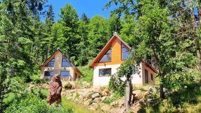 Nové chaty v lese Krpáčovo Nízke Tatry - 2