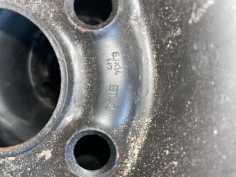 Plechove disky fabia 6J R14 et43 5ks - 2