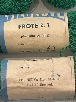 Predám priadzu froté Hedva - 2