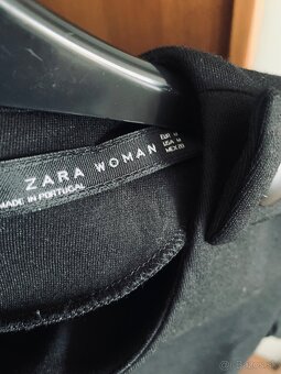 ZARA saty cierne - veľkosť M - 2