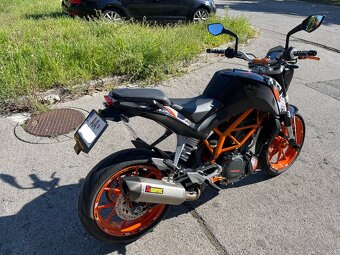 KTM DUKE 390 ABS 4430km 7/2016 Akrapovic - 2