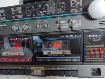 Universum CTR 4663 radiomagnetofon retro 2 kazeťák - 2
