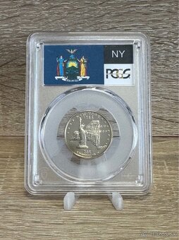 Quarter Dollar z roku 2001 Proof - 2