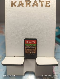 Nintendo switch lite modrá + Minecraft - 2