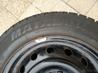 Zimné pneumatiky Matador MP56 185/65/R15 aj s diskami - 2
