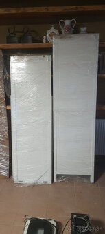 SKRINA HEMNES BIELA POSUVNÉ DVERE - 2