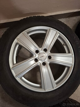 Predám ALU disky Dezent R19, 5x112 ET 46 + zimné pneu - 2