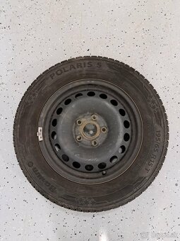 Komplet zimnú sadu  na Škoda OCT - 6Jx15 ET47 195/65 R15 T - 2