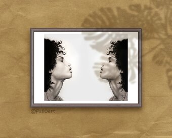 ''Two In One'' - Realistická kresba - 2