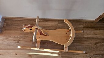 Drevený hojdací koník - 2