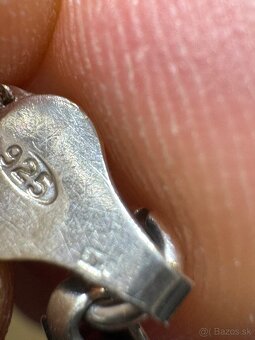 Strieborný prívesok kotva - 2