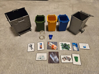 Sada mini smetiarskych košov Bruder - 2