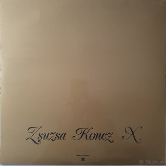 LP ZSUZSA KONC X. - 2