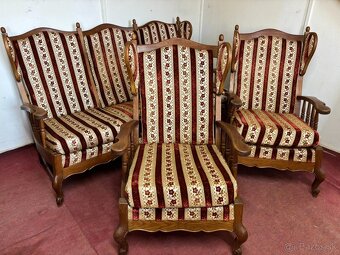 Zámecká sedacia súprava 3+1+1 - 2