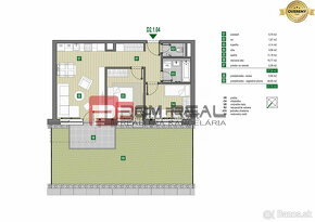 PREDAJ 3 izbového bytu so záhradou v Prémiovej novostavbe Pe - 2