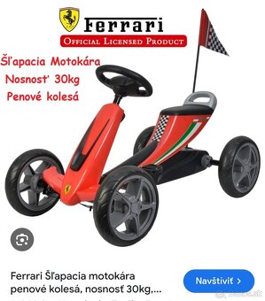 Šlapacia motokara - 2