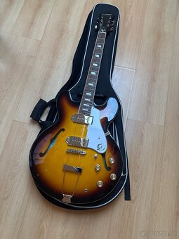 Epiphone Casino Vintage Sunburst Semiakustická gitara - 2