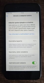 iPhone 8 64GB - Bateria 73%, Prasklina roh zadne sklo - 2