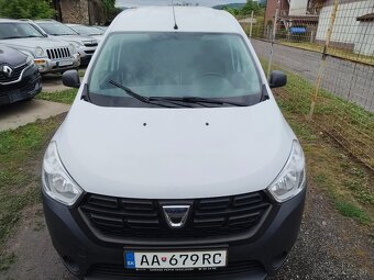 Dacia Dokker Van 1.6 benzín + LPG, 75 KW, M5, 2017 - 2
