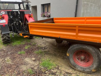Vyklápacia vlečka za traktor - 2