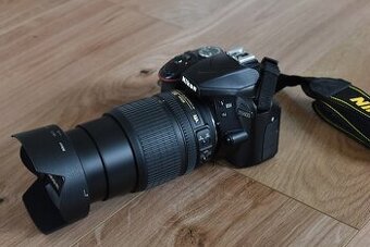 Nikon d3400 s bluetooth - VR objektiv 18-105 AF 7 tis. cvak. - 2