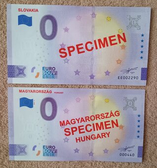 0 euro bankovky 2018 - 2023 - 2