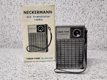 Neckermann Twen-Tone so 6 tranzistormi, model č. 822/663 - 2