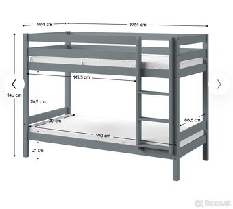 Poschodová posteľ - 2