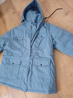 Dámska modrá bunda - 2