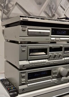 Zostava TECHNICS gramofon, CD, tape 2- deck, receiver = B06 - 2