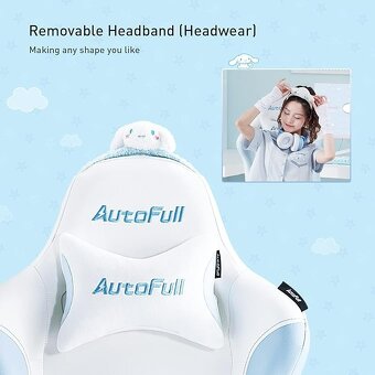 AutoFull x Cinnamoroll herná stolička – limitovaná edícia - 2