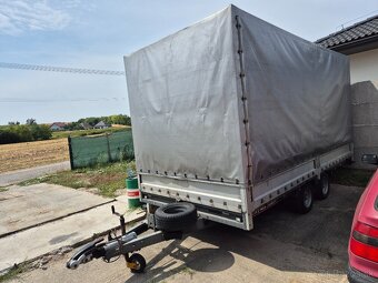 Brzdený plachtovy vozik 3.0t - 2