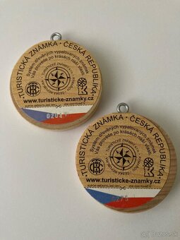 Turistické známky - Bezděz a Zákupy (ČR) - 2