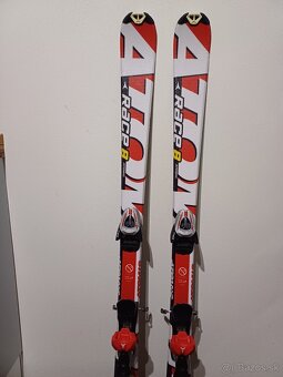 Lyže Atomic 130cm, lyžiarky Nordica veľ. 24 - 2