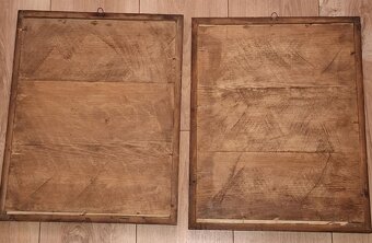 RU_cisár FJ s rodinou_2 párové obrazy - 2