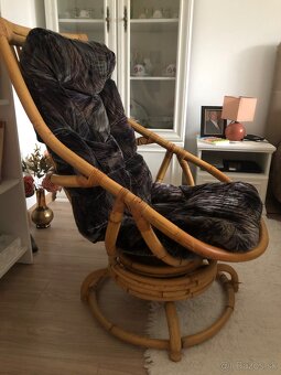 Ratanové kreslo - 2